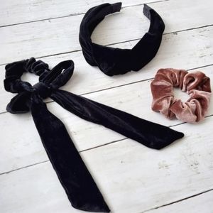 Velvet Hair Accessory Bundle
